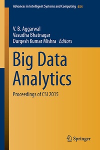 Enlarge image Cover: Big Data Analytics - Springer
