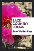 Cover: Back Country Poems - Trieste Publishing
