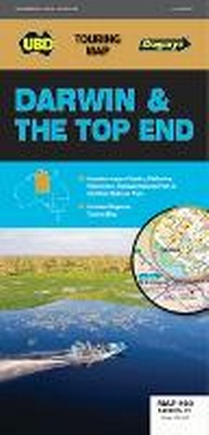 Abbildung von: Darwin & Top End Map 590 21st ed - UBD Gregory's