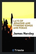 Cover: Lays of Jesmond and Tyneside Songs and Poems - Trieste Publishing