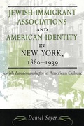 Cover: Jewish Immigrant Associations and American Identity in New York, 1880-1939 - Wayne State University Press