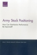 Cover: Army Stock Positioning - RAND
