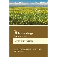 Enlarge image Cover: Bible Knowledge Commentary ACT - Gospel Light