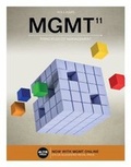 Cover: Bundle: MGMT, 11th + MindTap Management, 1 Term (6 Months) Printed Access Card - South-Western College Publishing