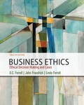 Cover: Business Ethics - South-Western College Publishing