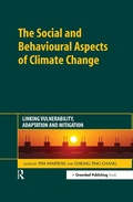 Cover: The Social and Behavioural Aspects of Climate Change - Routledge