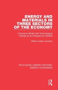 Cover: Energy and Materials in Three Sectors of the Economy - Routledge