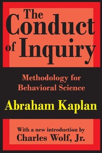 Enlarge image Cover: The Conduct of Inquiry - Routledge