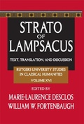 Cover: Strato of Lampsacus - Routledge