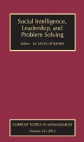 Cover: Social Intelligence, Leadership, and Problem Solving - Routledge