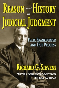 Enlarge image Cover: Reason and History in Judicial Judgment - Routledge