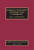 Cover: Intelligence, Sustainability, and Strategic Issues in Management - Routledge
