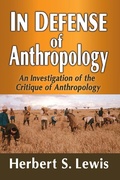 Cover: In Defense of Anthropology - Routledge