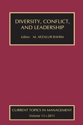 Cover: Diversity, Conflict, and Leadership - Routledge