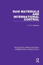 Cover: Raw Materials and International Control - Routledge