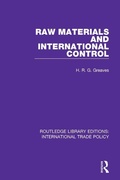 Cover: Raw Materials and International Control - Routledge