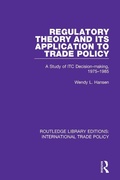 Cover: Regulatory Theory and its Application to Trade Policy - Routledge