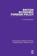 Cover: British Economic Foreign Policy - Routledge