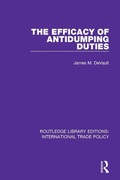 Cover: The Efficacy of Antidumping Duties - Routledge