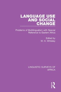 Abbildung von: Language Use and Social Change - Routledge