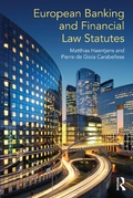 Cover: European Banking and Financial Law Statutes - Routledge