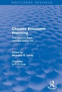Cover: Chinese Economic Planning - Routledge