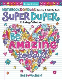 Enlarge image Cover: Notebook Doodles Super Duper Coloring & Activity Book - Design Originals