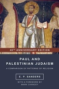 Cover: Paul and Palestinian Judaism - Fortress Press,U.S.