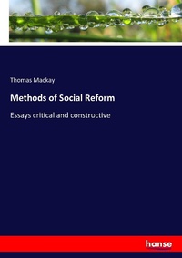Enlarge image Cover: Methods of Social Reform - Hansebooks
