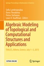 Cover: Algebraic Modeling of Topological and Computational Structures and Applications - Springer