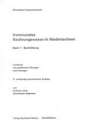 Abbildung von: Kommunales Rechnungswesen in Niedersachsen, Band 1: Buchführung - Bernhardt, Horst