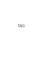 Cover: taoleben - tao.de in Kamphausen Media GmbH