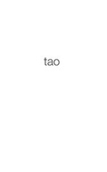 Cover: taoleben - tao.de in Kamphausen Media GmbH