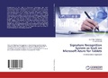 Cover: Signature Recognition System as SaaS on Microsoft Azure for Tablets - LAP Lambert Academic Publishing