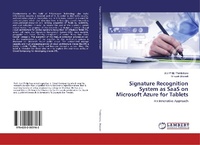 Enlarge image Cover: Signature Recognition System as SaaS on Microsoft Azure for Tablets - LAP Lambert Academic Publishing
