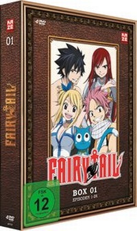 Abbildung von: Fairy Tail - TV-Serie - Box 1 (Episoden 1-24) (4 DVDs) - Crunchyroll