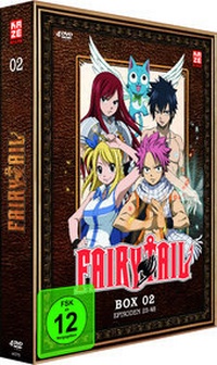 Abbildung von: Fairy Tail - TV-Serie - Box 2 (Episoden 25-48) (4 DVDs) - Crunchyroll