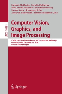 Enlarge image Cover: Computer Vision, Graphics, and Image Processing - Springer
