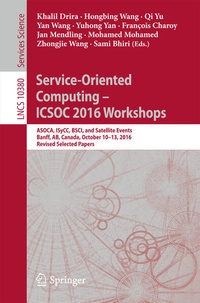 Enlarge image Cover: Service-Oriented Computing - ICSOC 2016 Workshops - Springer