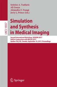 Enlarge image Cover: Simulation and Synthesis in Medical Imaging - Springer