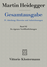 Abbildung von: Zu eigenen Veröffentlichungen - Vittorio Klostermann Verlag
