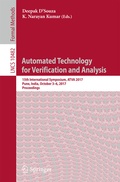 Cover: Automated Technology for Verification and Analysis - Springer