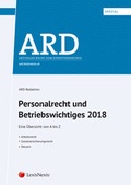 Cover: Personalrecht und Betriebswichtiges 2018 - LexisNexis Verlag ARD ORAC GmbH