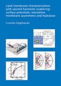 Cover: Lipid membrane characterization with second harmonic scattering: surface potentials, ionization, membrane asymmetry and hydration - Shaker
