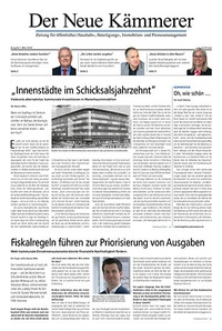 Abbildung von: Der neue Kämmerer - F.A.Z. BUSINESS MEDIA