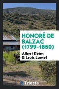 Cover: Honor? de Balzac (1799-1850) - Trieste Publishing