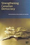 Cover: Strengthening Canadian Democracy - The Institute for Research on Public Policy
