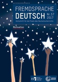 Cover: Fremdsprache Deutsch - - Heft 57 (2017): Motivation - Erich Schmidt Verlag