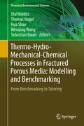 Cover: Thermo-Hydro-Mechanical-Chemical Processes in Fractured Porous Media: Modelling and Benchmarking - Springer