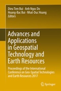 Cover: Advances and Applications in Geospatial Technology and Earth Resources - Springer